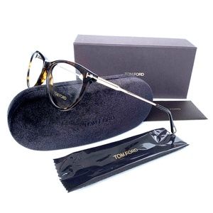 New Tom Ford Frames Dark Tortoise Acetate Unisex Eyeglasses TF5509 052 54 16 140